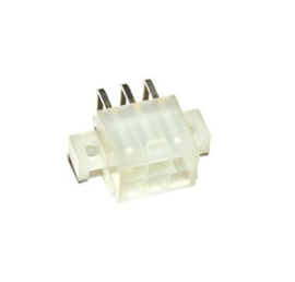 Molex Mini-Fit Jr 4,2mm 2x3 pin Print Haaks