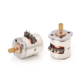 Stappenmotor 8mm 3V 2fase 4draad