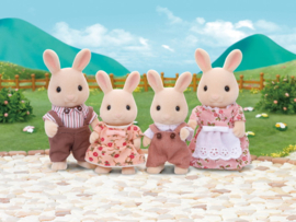 Sylvanian Familes 4108 Familie wit konijn