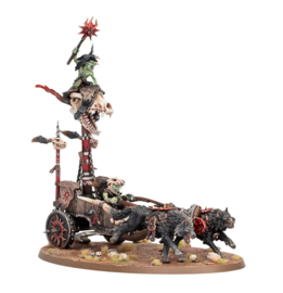Warhammer AOS 89-91 Snarlboss on War-wheela