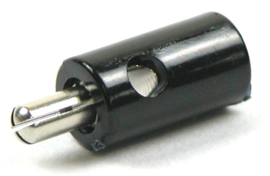 Stekker 2.6mm Zwart