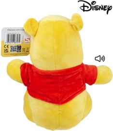 Disney Winnie the Pooh Pluche Winnie met geluid 28cm
