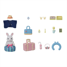 Sylvanian Familes 5641 weekend reisset- konijn sneeuwwit