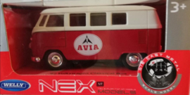 Welly Classic T1 Bus Avia Rood
