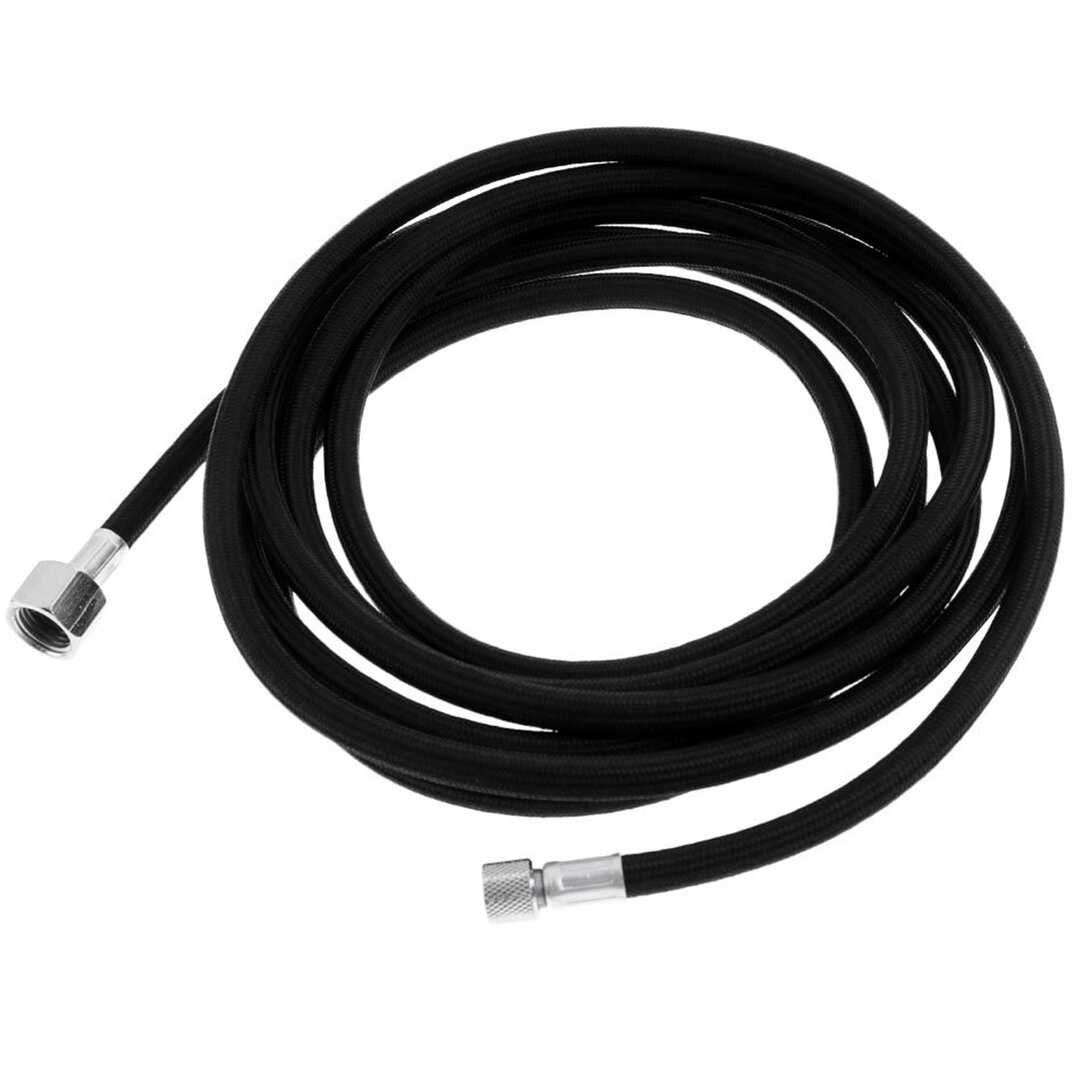 Airbrush Slang BD-21 zwart 3m - G1/8-G1/4