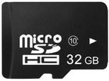 32 GB Micro SHDC kaart + adapter class10
