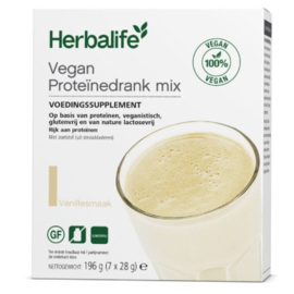 Proteïnedrank Mix Vegan vanille 7 zakjes - elk 28 g