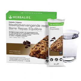 Formula1 express maaltijdvervangende reep chocoladesmaak