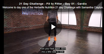 21 dagen challenge work out fit to fitter