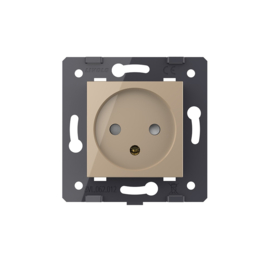 Livolo | Module | SR |  Socket  Israel | Gold