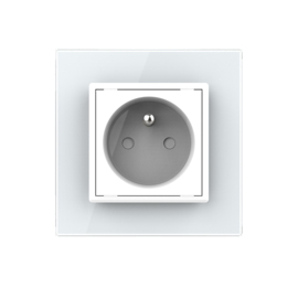 Livolo | White | French | Wall Power Socket