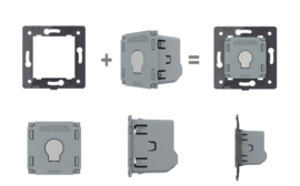 Livolo, Module, Single, 1 Way, Dimmer, Remote, Modules, Single gang, Touch Switches