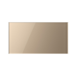 Livolo | Gold | Glass Panel  | Double | Cover