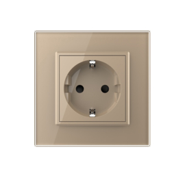 Livolo | Gold | Europe | Wall Power Socket