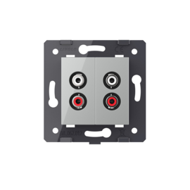 Livolo | Module | SR | Double | Audio | Grey