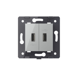 Livolo | Module | SR | Double | USB avec transformateur | Gris