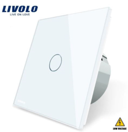Livolo | White | 1Gang 1Way | Low Voltage | 12-24V DC