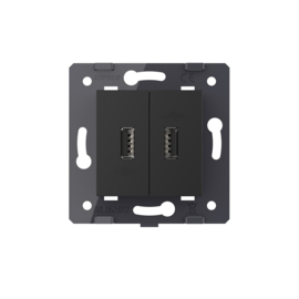 Livolo | Module | SR | Double | USB avec transformateur | Noir