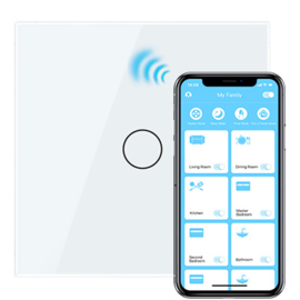 Touch switch | Manuel operation and with the Livolo App (Smart Home)
