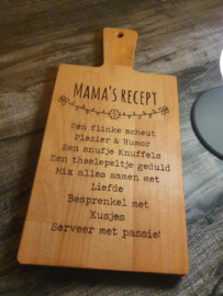 Borrel-serveerplank Mama's recept