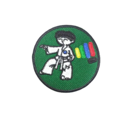 Promotie badges Taekwon-Do Kids 1 (4 t/m 6 jaar)