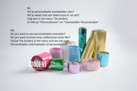 Geloftenboekje  A5  natuurlinnen (portrait)