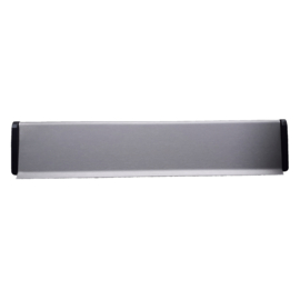 Normbau brievenbus BE3240,  RVS, zwart / crème