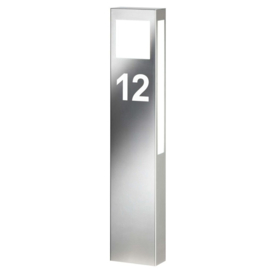 CMD 24/HN Staande Buitenlamp met Huisnummer