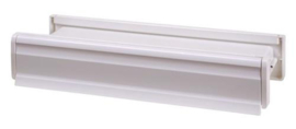 Normbau brievenbus BE3230, aluminium, crème / crème
