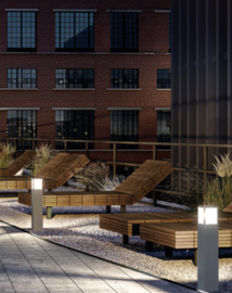 CMD 9018 Staande Buitenlamp met Bewegingssensor 65 cm