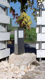 CMD 39 Staande Buitenlamp RVS (40 cm)