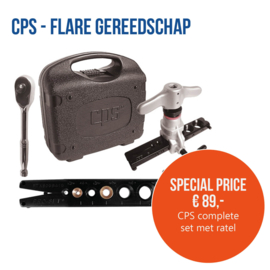 CPS flare tool met koffer