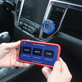 DIGITALE THERMOMETER / HYGROMETER MET DRAADLOZE BLUETOOTH®-TECHNOLOGIE