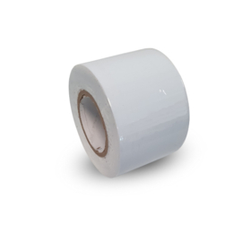 Airco PVC tape wit 50 mm x  0,15 mm per rol