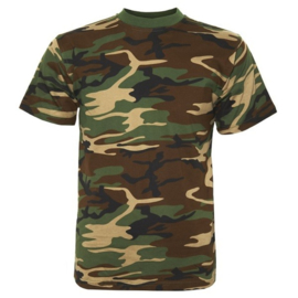 T-shirt Woodland Camo Fostee