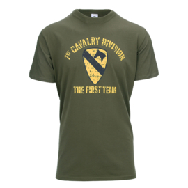 T-shirt 81st Cavalry Groen