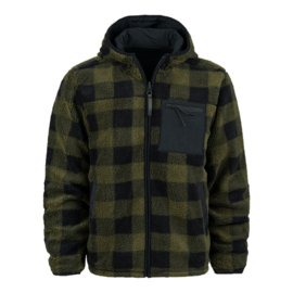 Reverseble softcell jas Sherpa