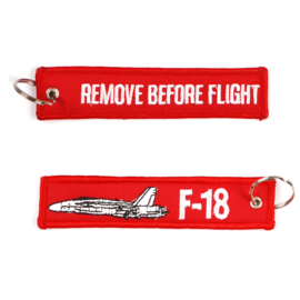 Sleutelhanger F-18 Remove Before Flight