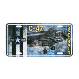 Nummerplaat C-47 Skytrain