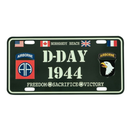 License Plate D-Day