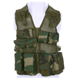 Kinder Tactical Vest Woodland