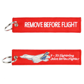 Sleutelhanger F-35 JSF Remove Before Flight