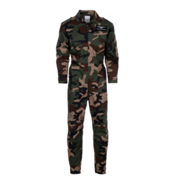 Piloten overall Woodland Camo