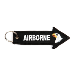 Sleutelhanger 101st Airborne Zwart