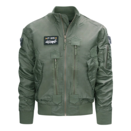 F35 Flight jacket groen