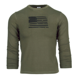 T-shirt kind lange mouw usa