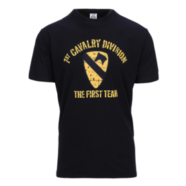 T-shirt 81st Cavalry Zwart