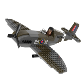 Sluban Spitfire Vliegtuig  WWII M38-70071