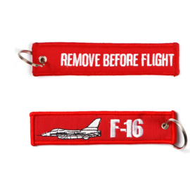 Sleutelhanger F-16 Remove Before Flight