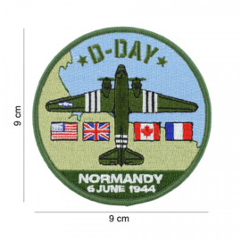 Embleem stof D-Day C-47